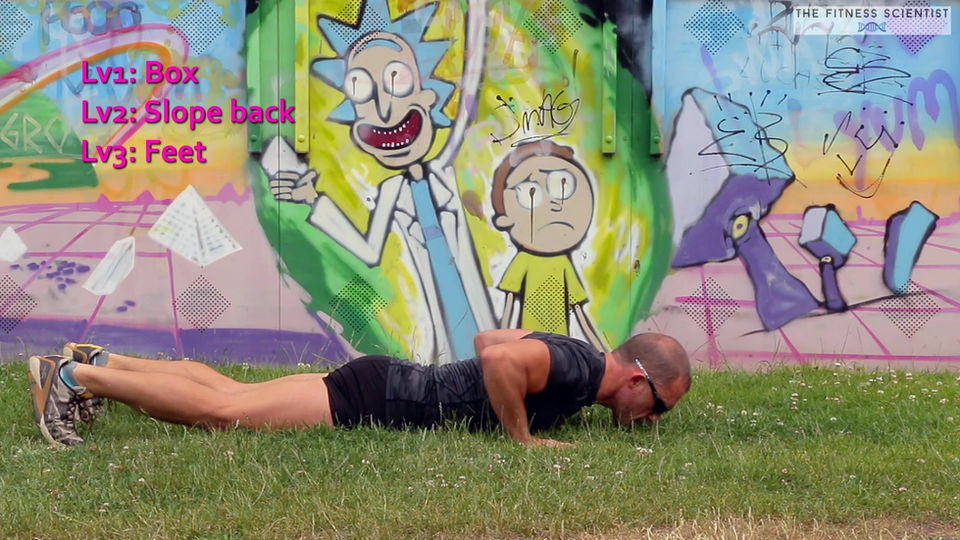 Hand release push ups